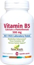 NEU ROOTS HERBAL Vitamin B5 (500mg) mit Calcium | Vitamin B5 Pantothensäureergänzung (100 Kapseln)