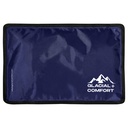 Glacial Comfort Gel Ice Pack for Injuries Reusable - (12" x 8") Cold Pads for Back Pain, Hip, Knee, Shoulder, Muscle Strains, Migraine & Postpartum Recovery with Flex Technology - Compression Pad.