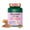 VAHDAM Shatavari Capsules | Menopause, Lactation, Postnatal Recovery & Hormonal Balance | 5X More Potent than Regular Powder | Dual Spectrum Formula | Vegan, Gluten-Free | 60 Veg Capsules