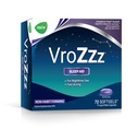 AXIV VrozZZ Nighttime Sleep Aid Softgels, Diphenhydramine HCl 25mg, Non-Habit Forming, Liquid-Filled Capsules, 72 Count