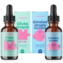JoySpring Glutathione Flüssigkeit und Genie Tropfen Smartberry Vanille für Kinder