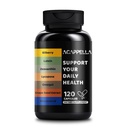 ACAPPELLA Lutein and zeaxanthin Supplements with Grape Seed Extract Capsule and Grape Seed Extract Capsule Eye Vitamins Capsules Bilberry Supplement for Eyes Omega 3 Fish Oil Capsules