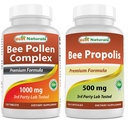 Best Naturals Bee Pollen Complex 1000 mg & Bee Propolis 500 mg