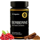 Berberine mit Ceylon Cinnamon 1200mg – 97% Reinheit- Non-GMO, Glutenfrei, Lab-geprüft Vegan Berberine Supplement (120 Count)