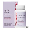 Frau aktive Glow Haar Haut und Nägel Vitamine - Biotin, Longvida Curcumin & Hyaluronsäure Ergänzungen für Gelenke Gesundheit, trockene Haut und dünne Haare (30 Kapseln)