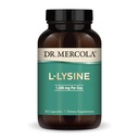 Dr. Mercola L-Lysine, 90 Capsules 1500 mg L-Lysine, Non-GMO, Gluten Free, Soy Free