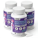 420 Mg Magnesium Bisglycinate L-Threonate Amino Acid Chelated Supplement with Vitamin and Potassium High Absorption Formula for Muscle Relaxation Bone & Joint Support Magnesium Complex Capsules(180)