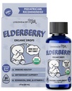 Legendairy Milk Organic Elderberry Drops - Baby Multivitamin mit Echinacea, Vitamin C & Zink für Immununterstützung - Ideal für Babys & Kleinkinder, Non-GMO - 30 Servietten