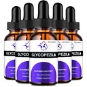 Glycopezil Drops, Official Glycopezil Blood Support Supplement Droppers - Maximum Strength, All Natural Healthy Circulation and Stable Levels, Advanced Glycopezil Health Support Reviews (5 Pack)