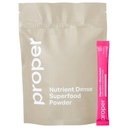 Proper, The Pinks Digestion and Bloat Relief. Drink Mix with Gut Health Probiotics, Prebiotics, Beet Root & Enzymes for Digestive Support. Bloating and Microbiome Supplement for Women and Men