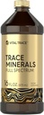 Carlyle Trace Minerals Supplement | 16 fl oz | Full Spectrum mit Magnesium | Liquid Complex mit Sulfat, Lithium und Boron | Vegetarisch. Non-GMO & Gluten Free | von Vital Trace