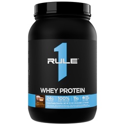 Rule 1 Proteins Whey Protein Powder, Chocolate Peanut Butter, 2 Pounds | 24g Fast-Acting Protein from All-Whey Sources with Naturally Occurring EAAs & BCAAs for Workout Recovery or Anytime Use