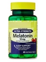 SEDLAV Ultra Strength Melatonin Sleep Support Dietary Supplement Fast-Dissolve Tablets, 12 mg, 60 Count Sticker