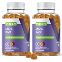 Viteey Black Maca Root Gummies - Drive, Passion & Energy Support - Black Maca Root für Herren & Frauen - Vegan, Glutenfrei - 120 Count