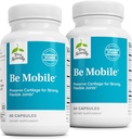Terry Naturally Be Mobile - Collagen Supplement für Joint Health Support - Nahrungsergänzung mit Boswellia Extract & Type II Collagen - Lower Back & Knee Support - 60 Kapseln (Pack von 2)