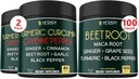 Bundle 7in1 Turmeric Curcumin & 6in1 Beet Root Kapseln