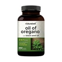 NatureBell Oregano Öl mit schwarzem Samenöl, 360 Softgels | 360-Tag Versorgung Ätherische Öle für Immungesundheit | Enthält hochkonzentrierte Carvacrol & Thymochinon – Non-GMO