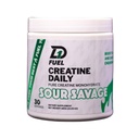 Creatine Monohydrate Powder - Sour Savage Daily Supplement with 5g Pure Creatine - Enhances Muscular Endurance, Strength & Athletic Performance - Sugar-Free, 30 Servings