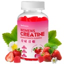 Sugar Free Creatine for Women, Creatine Monohydrate Gummies with Collagen,Energy Creatine Supplement for Muscle Strength, Strawberry Flavor,60 Count