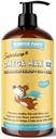 Wonder Paws Fischöl für Hunde - Omega 3 für Hunde aus Alaskan Lachs, Cod & Krill Öl - EPA DHA Fettsäuren - Weniger Shedding & Itching - Haut, Gelenk, Immun- &amp; Herzgesundheit - Flüssige Ergänzung (16 oz)
