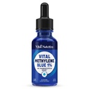 Vital Methylene Blue Drops 1% – Pharmaceutical Grade Methylene Blue for Humans, Supports Cellular Energy & Cognitive Balance, Vegan, Non-GMO – 1 fl oz (30 mL)
