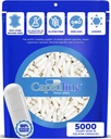 Capsuline Farbe Größe 0 Leere Gelatine Kapseln weiß/weiß 5000 Graf |Hersteller in Nordamerika & SüdamerikaKoKosher & Halal Zertifiziert |Gluten kostenlos
