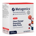 Metagenics Clear Change Daily Essentials - Detox & Gut Health Support - With Fiber, Prebiotics, Antioxidants & B Vitamins - Non-GMO, Gluten-Free, Clinically Tested Formula - 30 Packets
