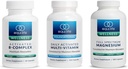Equilife - Activated B Complex (60 ct.), Full Spectrum Magnesium (180 ct.), Daily Activated Multi-Vitamin (30 Servings)