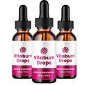 Vitaburn Drops Healthy Formula – Vita Burn Drops All Natural Healthy Levels Extra Strength Liquid Reviews (3 Pack – 3 Month Supply)