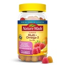 Nature Made Womens Gummy Multivitamine mit Omega-3, Multivitamin für Frauen für tägliche Ernährungsunterstützung, 80 Gummis, 40 Tage Versorgung