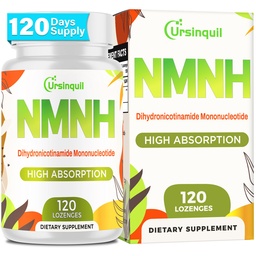Sublingual NMNH 500mg (Dihydronicotinamid-Mononukleotid) (120 Servings, NMNH 500mg pro Servierung) NAD-Ergänzung zur Erhöhung der NAD-Ebenen als Wir-Alter, für Anti-Aging, Energie, Immunität, Fokus - 120 Zähler