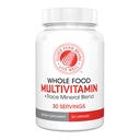 Silver Fern Whole Food Daily Multi Vitamin w/Trace Mineral Blend Supplement - 1 Flasche - 60 Vegicaps - 30 Tage Versorgung - Natürliche, Non-GMO, Vegan, Männer und Frauen Multivitamin - Zero Synthetics