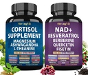 StrongVit Cortisol & NAD Supplement Bundle (120 Capsules)