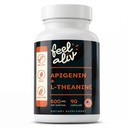 Apigenin 200 mg + L-Theanine 600 mg - Adult Daily Supplement (90 Capsules, 45 Servings)