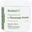 HormoneSynergy Magnesium L-Threonate Powder with Magtein - Brain-Supporting Magnesium Threonate Complex - Mixed Berry, Gluten-Free Supplement for Cognitive Health - 60 Servings