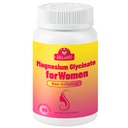 Women's Non-Irritating Magnesium Glycinate Capsule,for Women,250mg Magnesium Glycinate Chelated,90 Days Supply Capsule ﻿