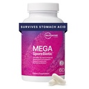 Biotische Probiotika für Frauen und Männer - Sporenbasiertes Probiotikum für Darmgesundheit und Verdauungsunterstützung - Regalstabile, reisefreundliche Probiotika für Männer und Frauen (60 Kapseln)