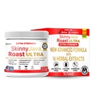 SkinnyJava Roast Ultra Extra Strength Supplement, All Natural & Organic Herbs, 5.3 oz, with Turmeric, Ashwagandha, Moringa (1)