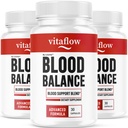 (3 Pack) VitaFlow Capsules - Official Balance Supplement Support Capsule, Vitaflow All Natural Premium Advanced Formula, Vita Flow Pills Balance Support, 90 Capsules for 3 Months
