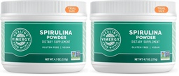 Vimergy Spirulina Powder – Concentrated Plant Protein Supports Immune Health & Cardiovascular Function – Vegan, Kosher, Gluten-Free – 135g (Pack of 2)