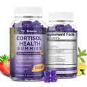 2 Bottles Cortisol Supplements for Women & Men 20-in-1 Cortisol Gummies with Ashwagandha Rhodiola Rosea Magnesium Phosphatidylserine Calm Focus Mood Support Healthy Cortisol Levels 30 Day Supply