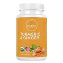 Kurkuma & Ginger Kapseln 1000mg | Bio Kräuterergänzung | 120 Kapseln