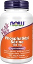 Jetzt Ergänzungen, Phosphatidyl Serin 100 mg, 120 Veg Kapseln