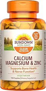 Sundown Calcium Magnesium Zink, 100 Caplets