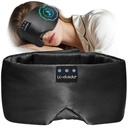 LC-dolida Luxurious Silk Soft Sleep Mask, Sleep Headphones with Bluetooth 5.4 for Side Sleeper, Total Blackout Eye Sleeping Mask for Women and Men, Ideal Gift for Restful Sleep, Travel(Black)