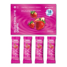 Hydration Electrolyte Powder 18 Packs – Sugar Free Liquid Daily IV Drink Mix | 1,000mg Total of 5 Electrolytes, 5 Vitamins | Ashwagandha, L-Theanine | Non-GMO (18, Strawberry)