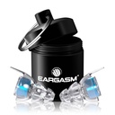 Eargasm High Fidelity Blue Earplugs for Concerts, Festivals, Musicians, DJs, Night-Life, Motorcycle Hearing Protection - Reusable Ear Plugs for High Fidelity Noise Reduction up to 21 dB