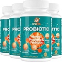 Probiotics for Women & Men - 300 Billion CFU, 24 Strains Probiotic + 15 Organic Herbs Prebiotics Blend, für Gesamtdigestive Gut Gesundheit, Immune, Verstopfung & Bloating, Regal Stabil - 8 Monate Versorgung