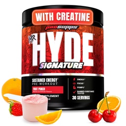 PROSUPPS Mr. Hyde Signature Pre Workout Powder mit Kreatin, Beta Alanine & Caffeine - Performance, Energy & Endurance - Clean Fitness & Gym Supplements für Männer & Frauen (Fruit Punch, 30 Servietten)