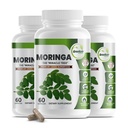 GreeNatr Pure Moringa Oleifera Blatt Extrakt Veggie Kapseln 1000 mg. Natürliche Kräuterergänzung. Unterstützung von Energie, Stimmung, Gedächtnis und Fokus. Premium Green Superfood (3 Flaschen)